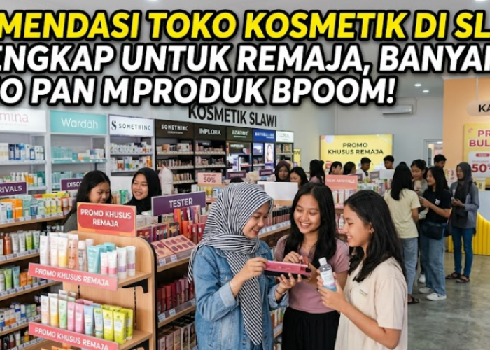 Rekomendasi Toko Kosmetik di Slawi Terlengkap untuk Remaja, Banyak Promo dan Produk BPOM!