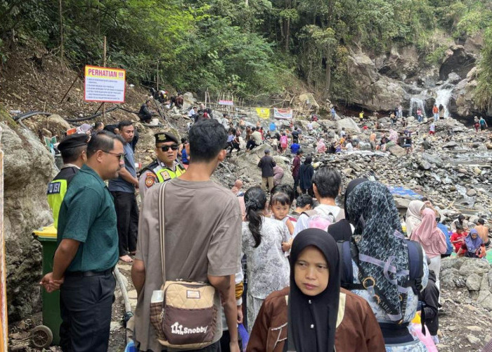 Pengamanan OW Guci Tegal Diperketat Selama Libur Lebaran 2026