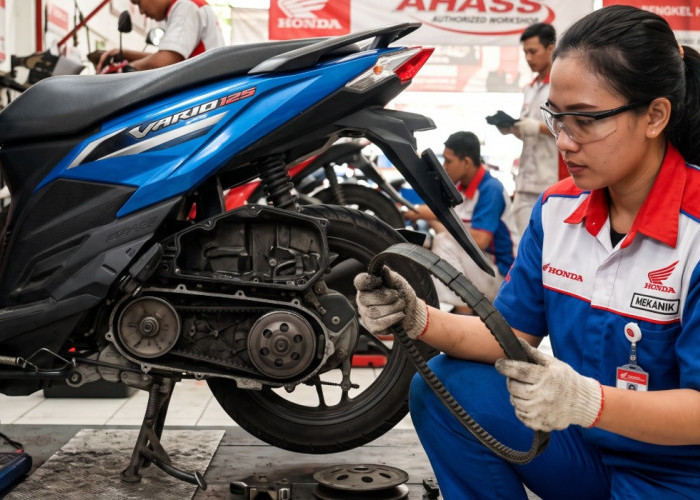 Sering Dibiarkan! 5 Tanda CVT Motor Matic Honda Mulai Rusak dan Cara Merawatnya agar Awet