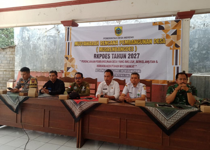Hasil Musrenbangdes Mereng 2027: Perencanaan Inklusif di Tengah Efisiensi