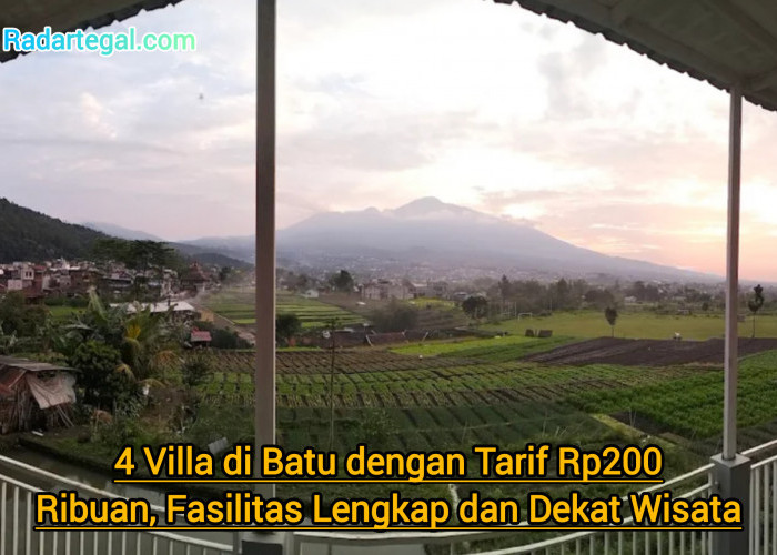 4 Villa di Batu dengan Tarif Rp200 Ribuan, Fasilitas Lengkap dan Dekat Wisata