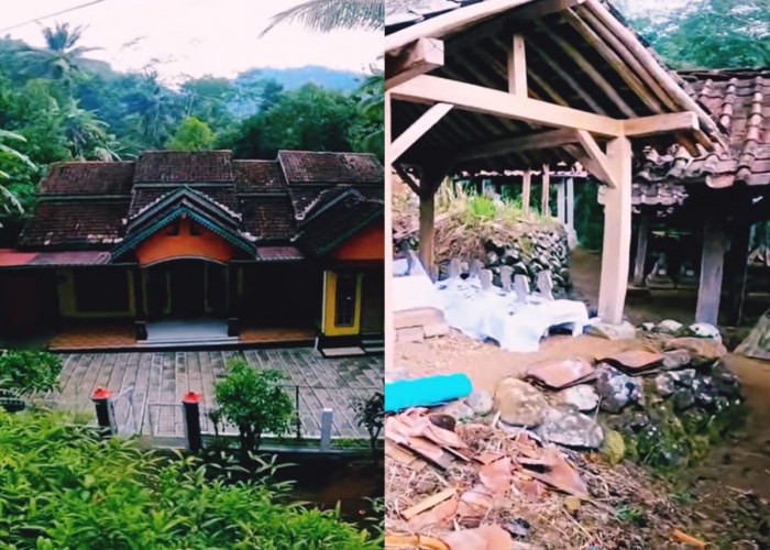 Bikin Merinding! Rumah Keluarga ini Berada di Tengah Hutan, Sebelahan dengan Makam Jawa Kuno