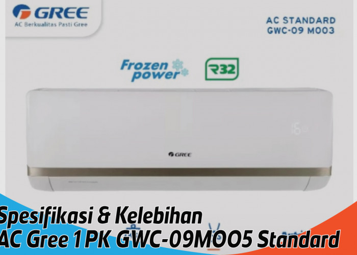 Hadir dengan Spesifikasi Handal, AC Gree 1 PK GWC-09MOO5 Standard Jadi Solusi Pendingin Ruangan Hemat Energi