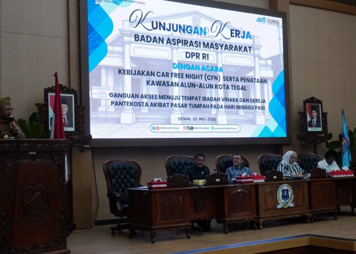 BAM DPR ke Tegal, Program CFN Alun-Alun Dihentikan 