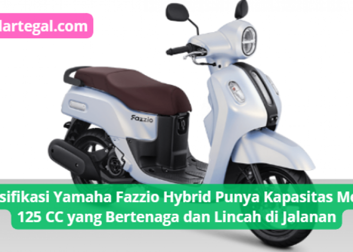 Spesifikasi Yamaha Fazzio Hybrid, Punya Mesin 125 CC yang Bertenaga dan Lincah di Jalanan