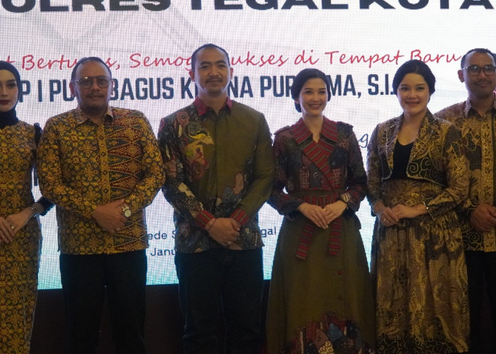 Pisah Sambut Kapolres Tegal Kota, Dedy Yon Apresiasi Kinerja Pejabat Lama