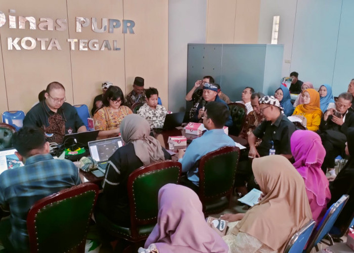Terus Berproses, DPUPR Terima Asistensi Kementrian ATR/BPN Terkait Penyusunan Perda RTRW Kota Tegal