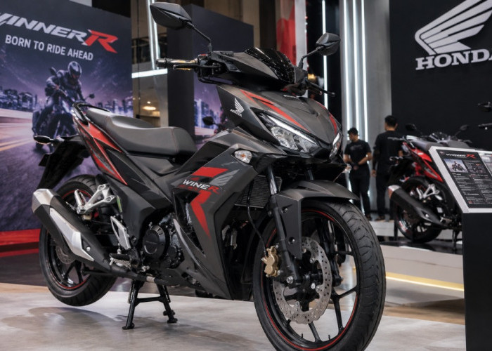 Honda Winner R 2026 Makin Gahar, Calon Penerus Supra GTR