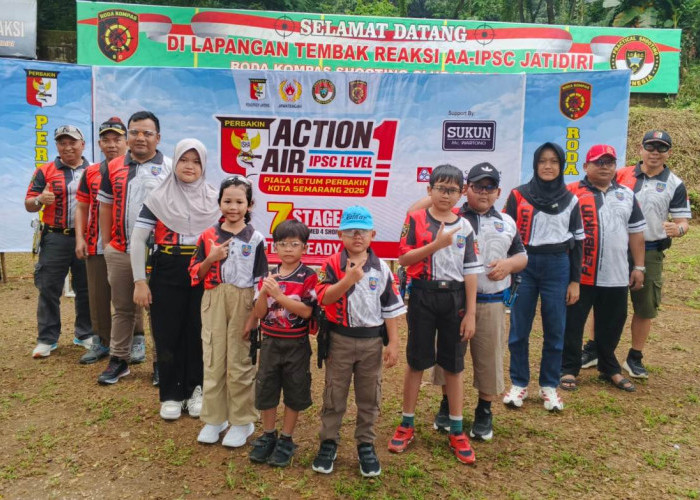 Kejurnas AA IPSC Semarang, Bocah SD hingga Atlet Senior Perbakin Tegal Turun Gelanggang