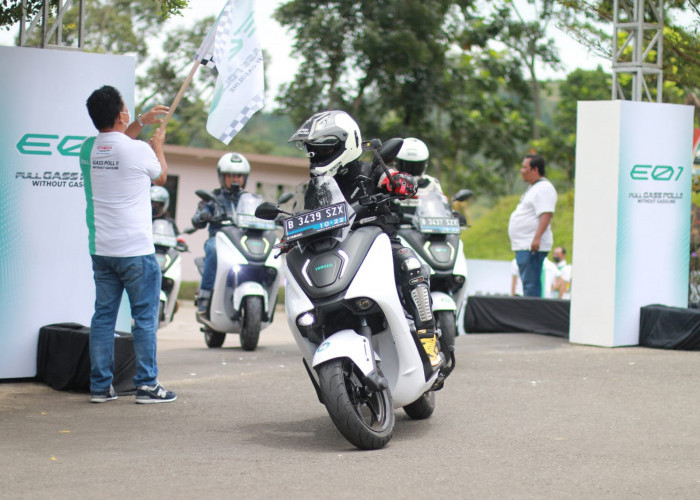 Motor Listrik Yamaha E01 Resmi Mengaspal di Indonesia, Cek Kecanggihannya