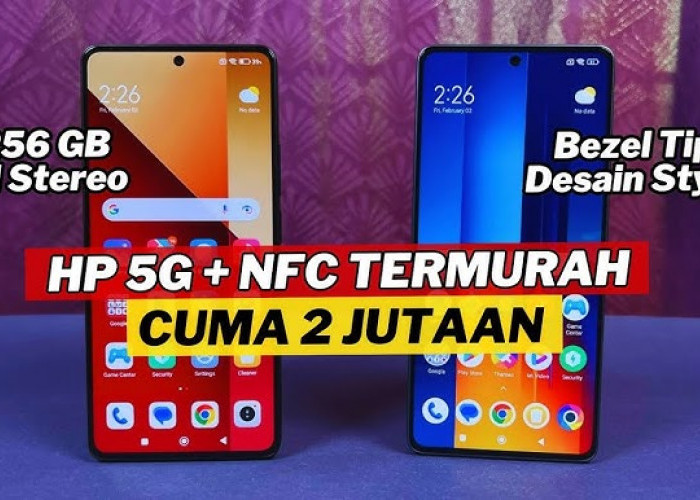 HP 5G Murah 2 Jutaan yang Super Cepat dan Terbaik, Pilih yang Sesuai Kebutuhan