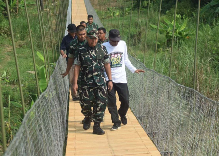 Jadi Pembuka Isolasi, Kualitas Jembatan Garuda Gembongdadi Tegal Diperiksa Itjenad