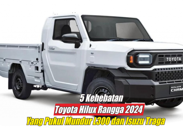 Gegerkan Warganet, kekuatan Toyota Hilux Rangga 2024 Rupanya Sanggup Pukul Mundur L300 dan Traga, Ini Buktinya