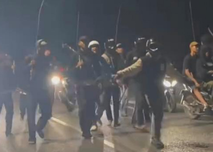 Video Sekelompok Remaja di Brebes Konvoi Acungkan Sajam Viral, Ini Penjelasan Polisi