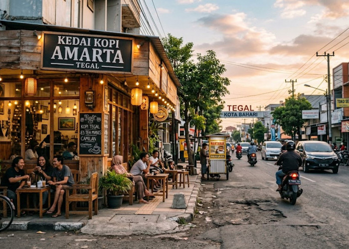 7 Tempat Nongkrong di Jalan Ahmad Yani Tegal yang Nyaman, Ada Cafe hingga Citywalk
