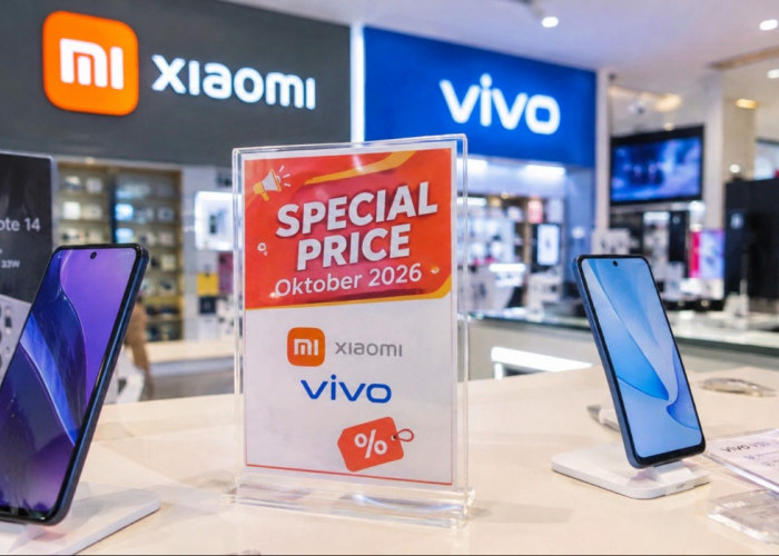 HP Turun Harga Oktober 2026, Redmi dan vivo Jadi Murah!