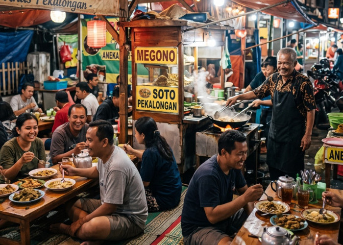 Hangat dan Gurih! 4 Warung Kuliner Malam di Pekalongan Ini Selalu Ramai Pembeli