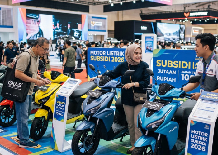 Diskon Gede-Gedean! Ini Pilihan Motor Listrik Termurah di GIIAS 2026 Incaran Pengunjung