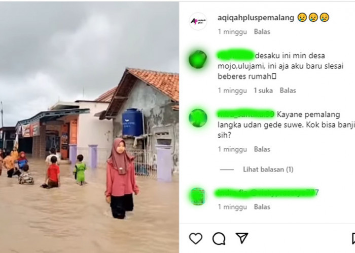 Banjir di Desa Mojo Pemalang Rendam 856 Rumah, Pemdes Gercep Buka Dapur Umum