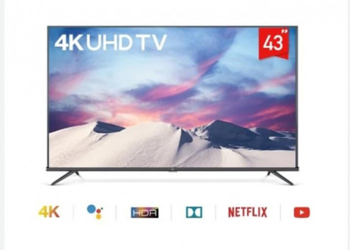 Smart TV TCL 43A8 Resolusi 4K HDR dengan Seri Layar 43 Inch, Harganya Cuma 3 Jutaan Aja