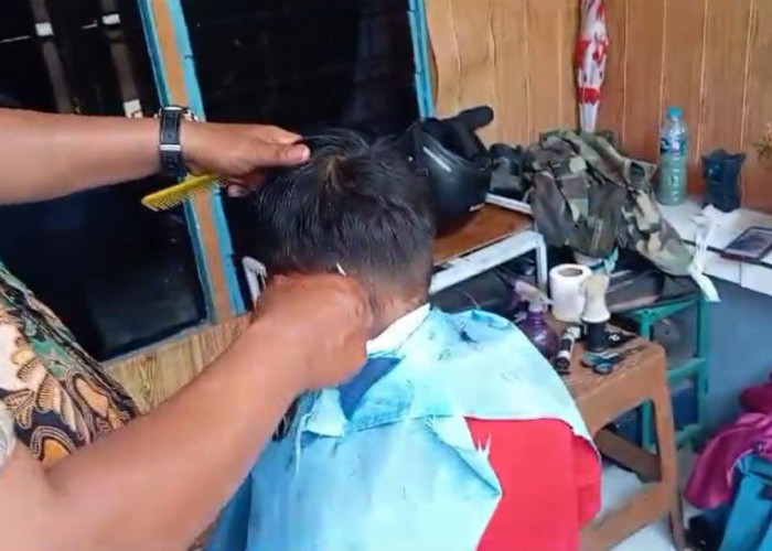 Geluti Bisnis Pangkas Rambut Online, Pria di Kota Tegal Raup Untung Meski Tak Punya Barbershop 
