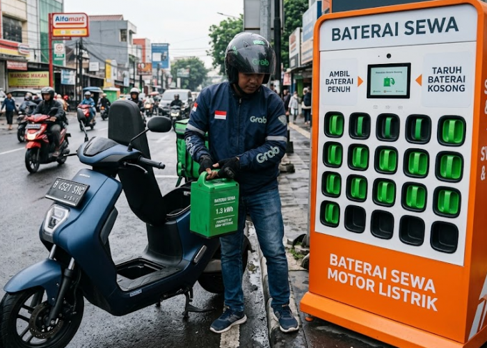 Keuntungan dan Kerugian Sistem Baterai Sewa pada Motor Listrik, Benarkah Lebih Hemat untuk Penggunaan Harian?