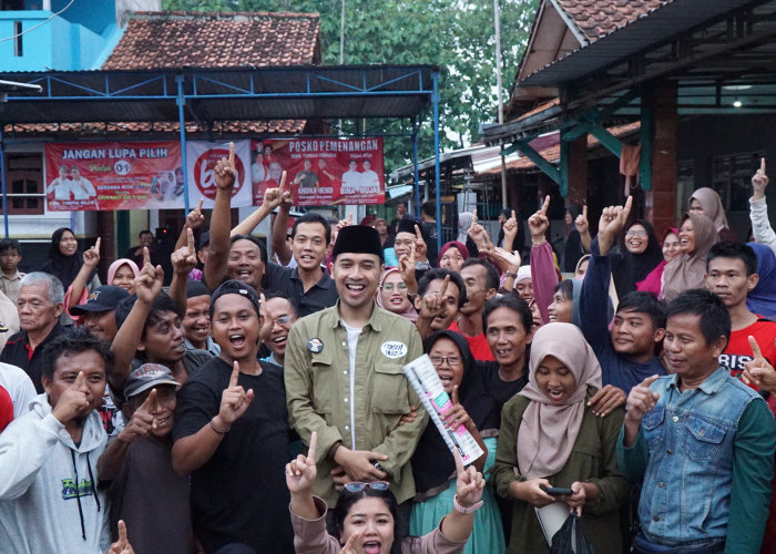 Cabup Tegal Bima Sakti Ajak Pendukungnya Tidak Terprovokasi dan Berpolitik Santun