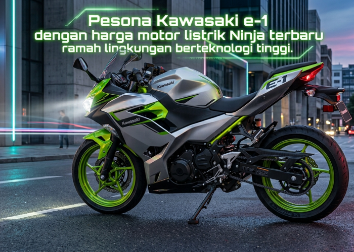 Menggemparkan Industri Otomotif, Inilah Harga Motor Listrik Ninja Terbaru!