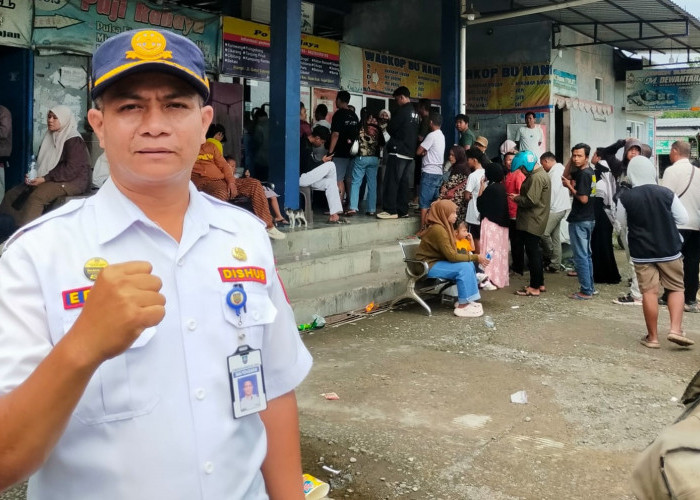 Arus Balik Lebaran 2026 di Tegal Melonjak 25%, Pemudik Bus Turun