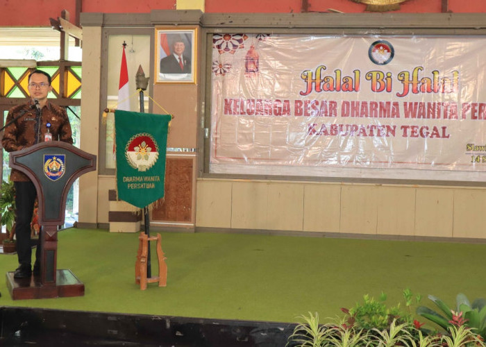 Beri Kontribusi, Sekda Kabupaten Tegal Amir Dorong Dharma Wanita Perkuat Peran Dukung Pembangunan Daerah