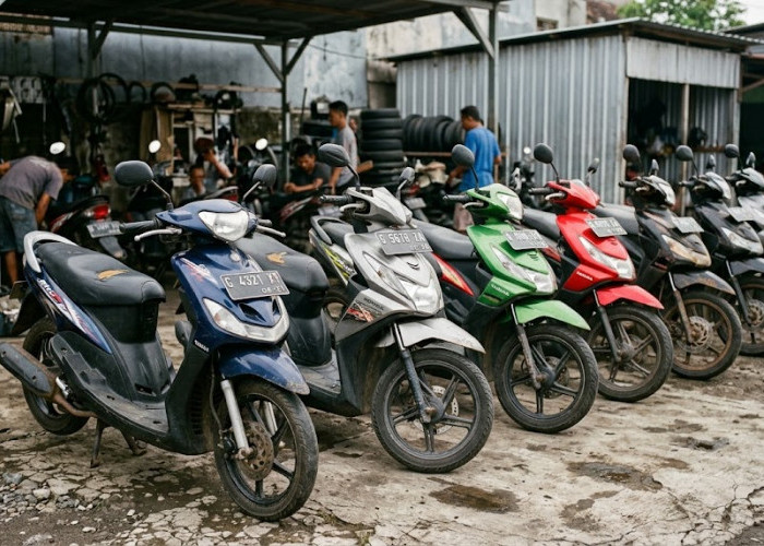 Tips Cek Motor Matic Bekas 5 Jutaan di Tegal Agar Tidak Rungkad