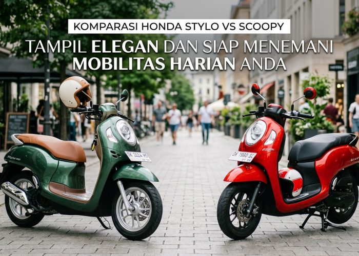 Duel Honda Stylo dengan Scoopy, Mana Yang Paling Tangguh?