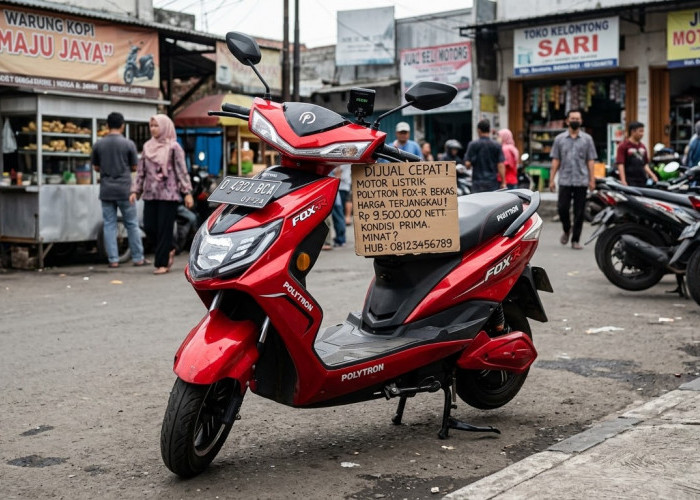 Panduan Cerdas Berburu Harga Motor Listrik Polytron Fox-R Bekas Murah 