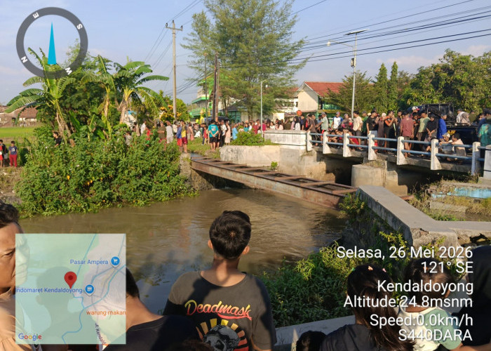 Bocah di Pemalang Tenggelam di Sungi Jemuran Petarukan, Nasibnya Belum Diketahui