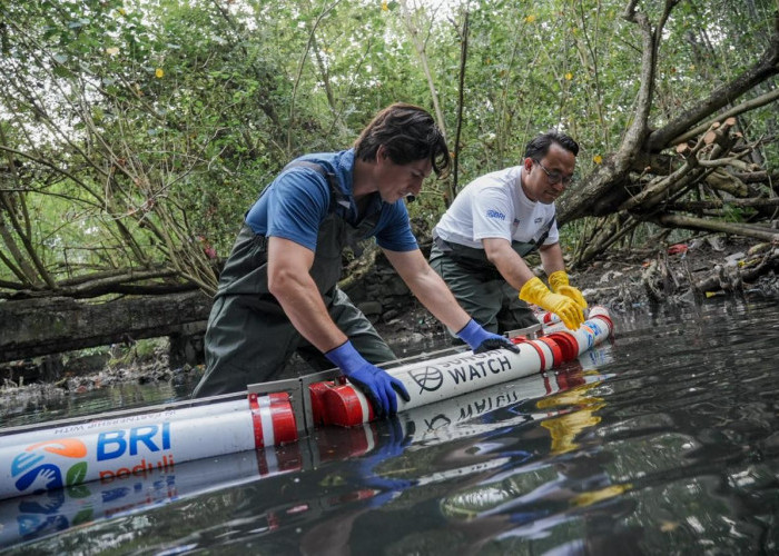 Jaga Ekosistem, BRI Peringati Hari Sungai Nasional dengan Gotong Royong dan Bersih-bersih 