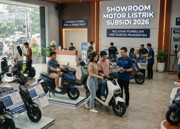 6 Motor Listrik Subsidi 2026 dengan Potongan Harga Paling Gede, Mulai Rp6 Jutaan Sudah Bisa Dibawa Pulang