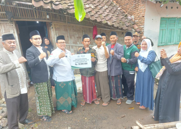 Kisah Rojaya, Buruh Tani Pagerbarang Tegal yang Rumahnya Segera Direnovasi LAZISNU