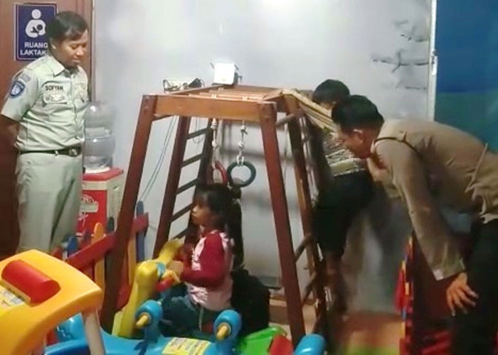 Pospam Nataru di Yomani Tegal Sediakan Ruang Bermain Anak