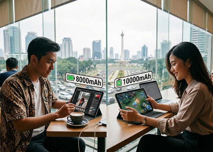 Tablet 8000 vs 10000mAh, Apa Bedanya untuk Pemakaian Harian?