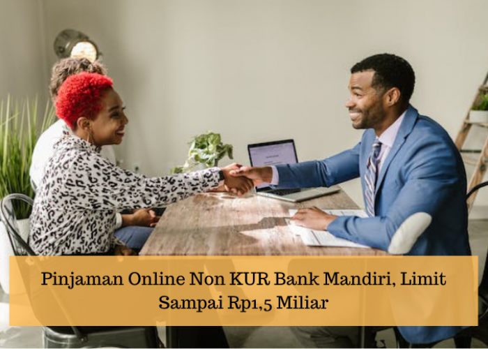 Pinjaman Online Non KUR Bank Mandiri, Limit sampai Rp1,5 Miliar dengan Tenor Panjang dan Bunga Ringan
