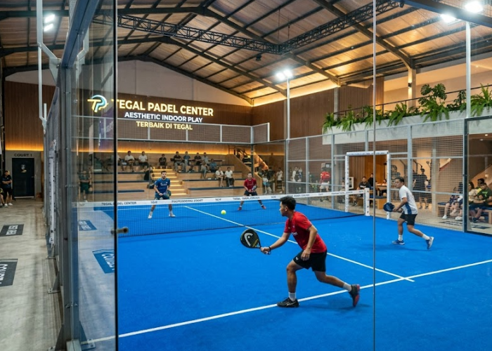 5 Daftar Lapangan Padel di Tegal Terlengkap 2026, Lokasi dan Jam Operasional