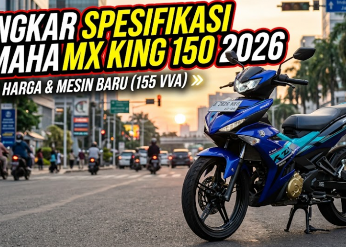 Kupas Tuntas Spesifikasi Yamaha MX King 150 Edisi 2026 yang Bikin Kompetitor Ketar-Ketir!