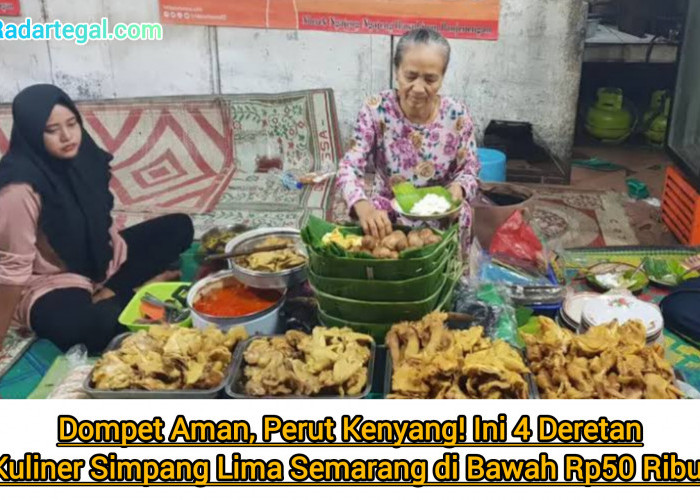 Dompet Aman, Perut Kenyang! Ini 4 Kuliner Simpang Lima Semarang di Bawah Rp50 Ribu 