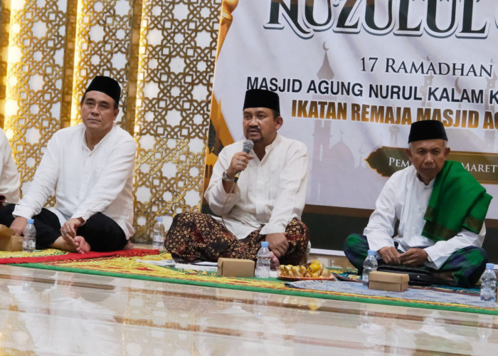 Peringati Nuzulul Qur’an 1447 H di Masjid Agung Nurul Kalam, Bupati Pemalang Singgung Bencana dan Musibah