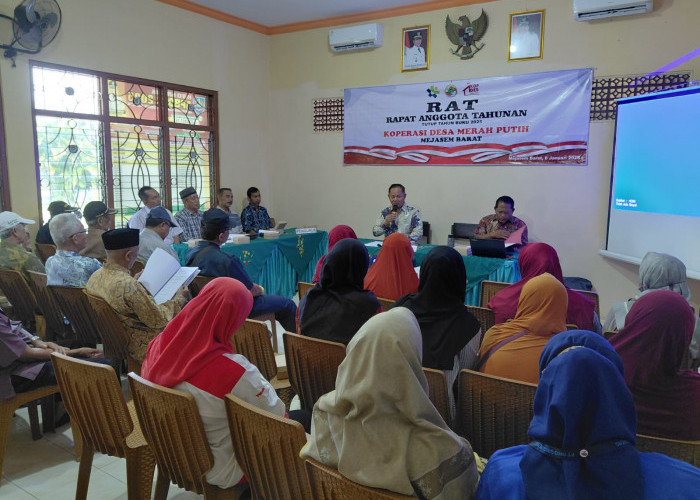 Perdana! Koperasi Merah Putih Mejasem Barat Jadi yang Pertama Gelar RAT di Kabupaten Tegal 