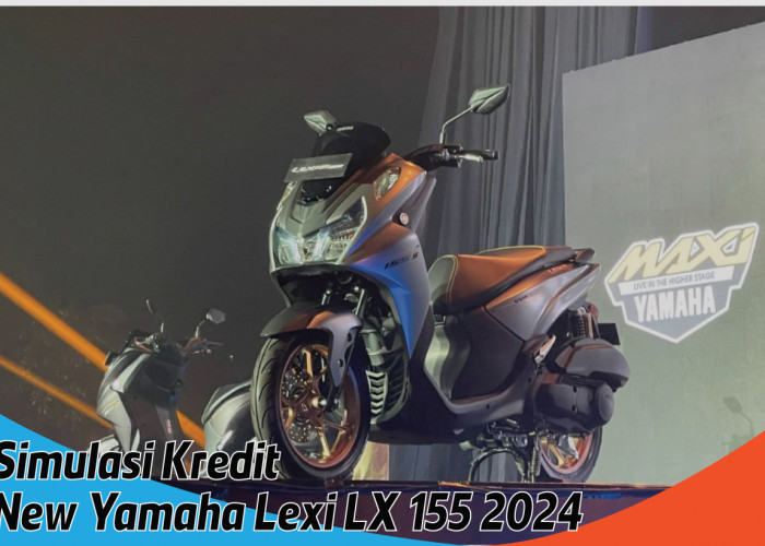Simulasi Kredit New Yamaha Lexi LX 155 2024, DP-nya Pas buat yang Berpenghasilan UMK