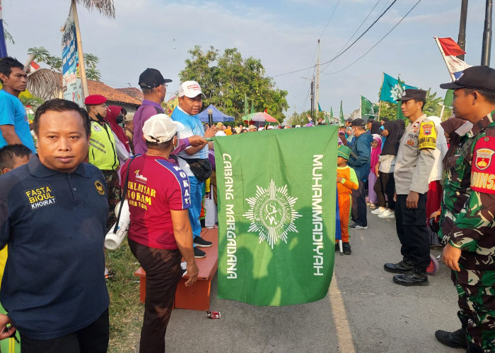 Membludak! 850 Peserta Ikuti Jalan Sehat Kemuhammadiyahan Margadana Kota Tegal 