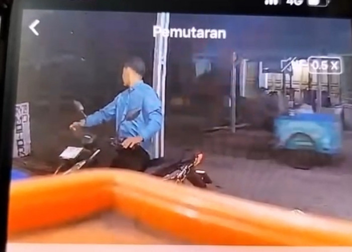 Bawa Kabur Honda Beat, Pelaku Curanmor di Losari Brebes Cuma Butuh 26 Detik