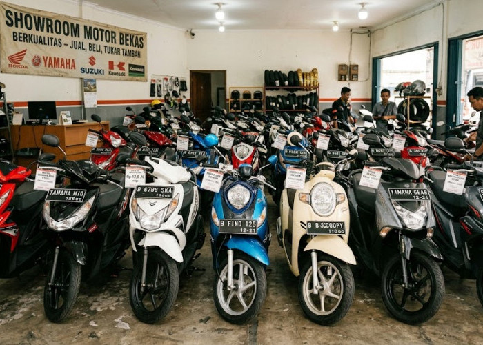 4 Pilihan Motor Bekas Bandel Budget Pelajar & Pekerja Beserta Tips Cek Mesin