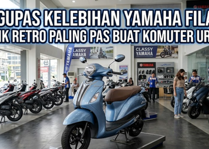 Mengupas Kelebihan Yamaha Filano, Skutik Retro Paling Pas Buat Komuter Urban